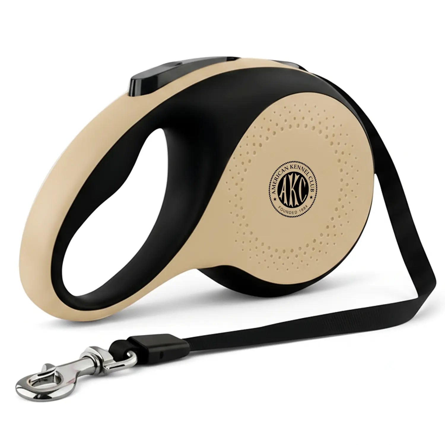 American Kennel Club Tangle-Free Retractable Dog Leash, 16.4 Ft, Suitable for Medium Dogs up to 66 Lbs