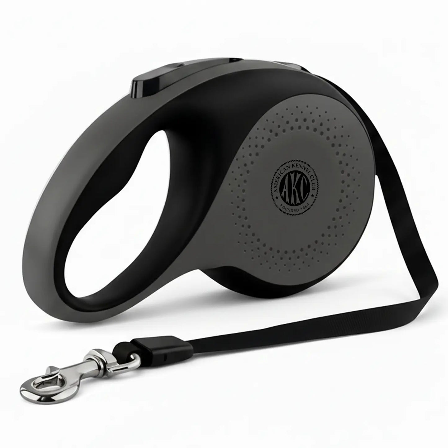 American Kennel Club Tangle-Free Retractable Dog Leash, 16.4 Ft, Suitable for Medium Dogs up to 66 Lbs