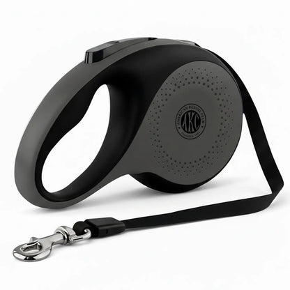 American Kennel Club Tangle-Free Retractable Dog Leash, 16.4 Ft, Suitable for Medium Dogs up to 66 Lbs