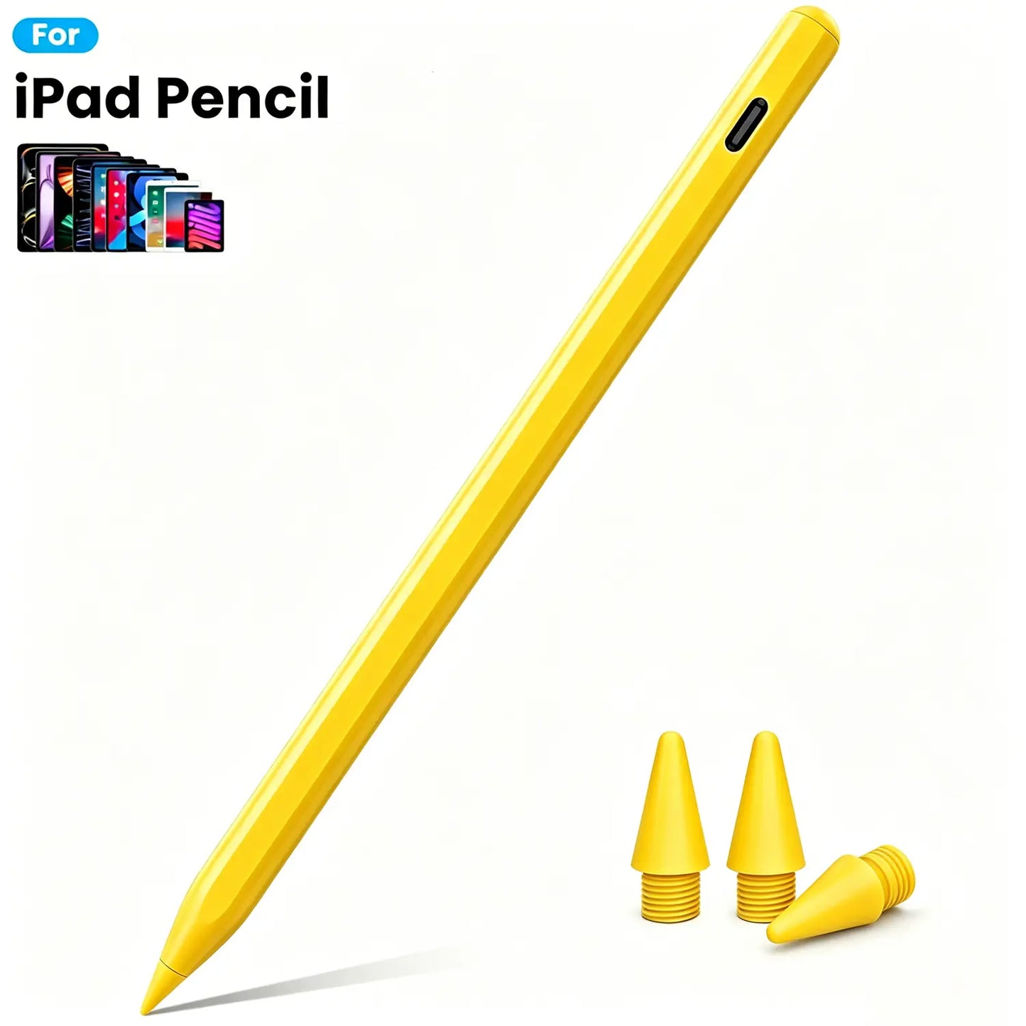 Pen for iPad (2018-2026) - High Precision, Tilt Sensitivity, Palm Rejection, Fast Charging, Magnetic Design for Note-Taking and Drawing on iPad 6-11/Air/Pro/Mini